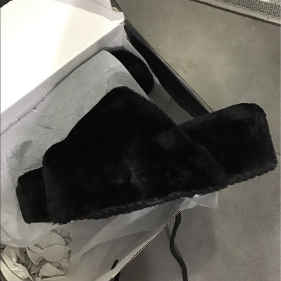 ❌SOLD❌ 🆕 Fashion nova sandals black sz 6 - Picture 7 of 8